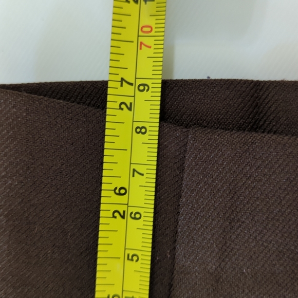 Ladies Alia Petite Brown Pants US Size 14 - Picture 6 of 6